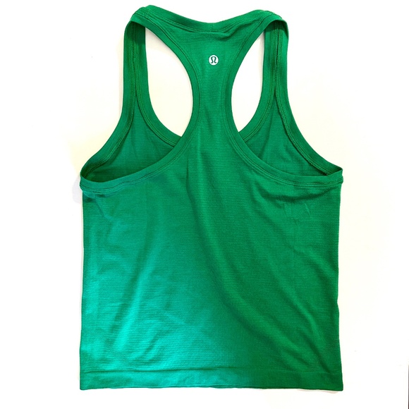 Lululemon Swiftly Tech Racerback Tank Top 2.0 Waist Length (Raceway Green) - Picture 2 of 3